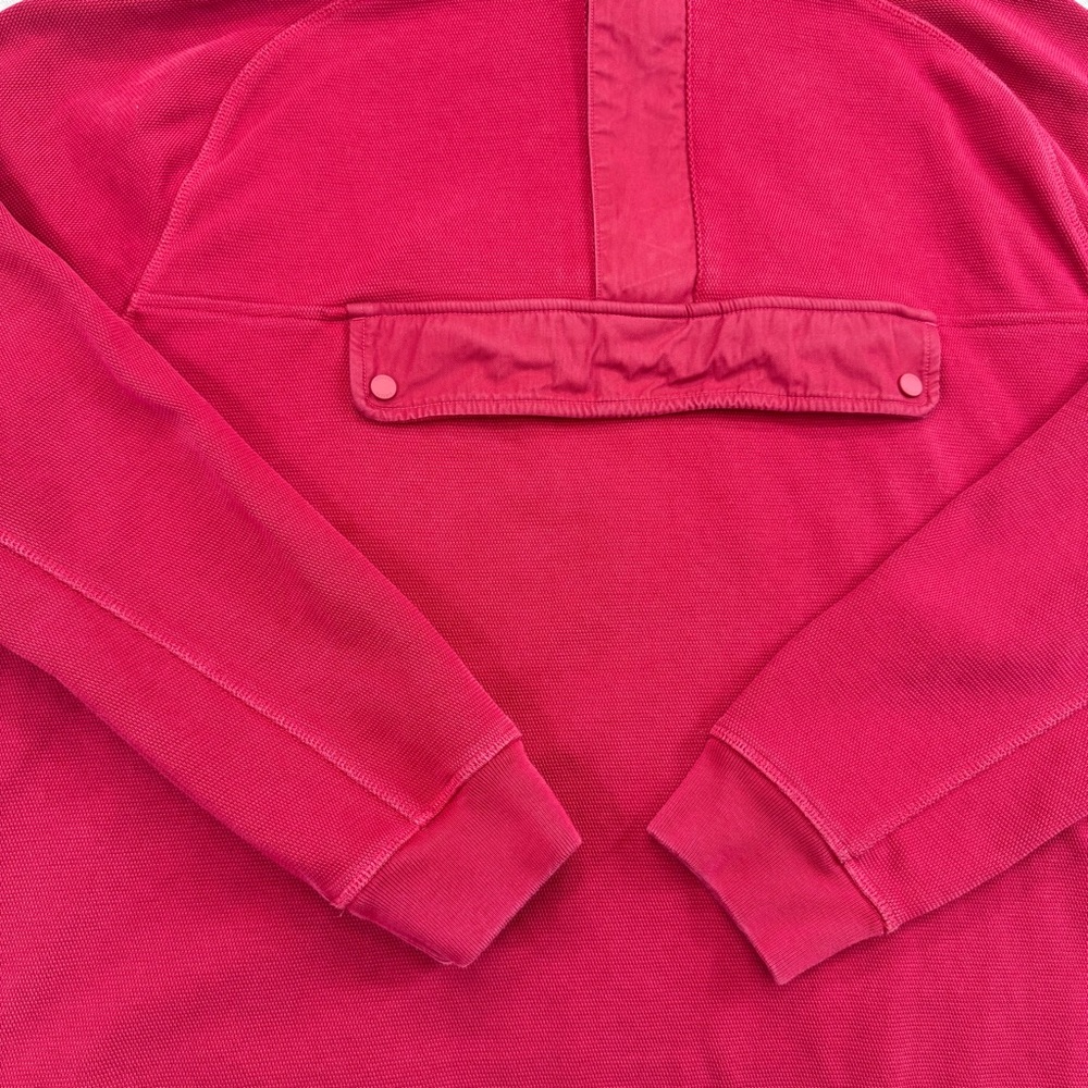 Vintage Lacoste Wine Hoodie Jumper Men’s 4XL big front pocket - Picture 4 of 13